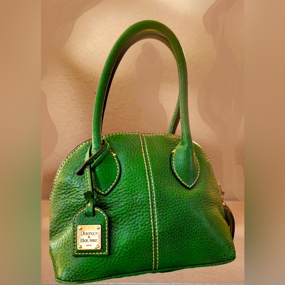 Dooney & Bourke Baby Domed Satchel Emerald Green